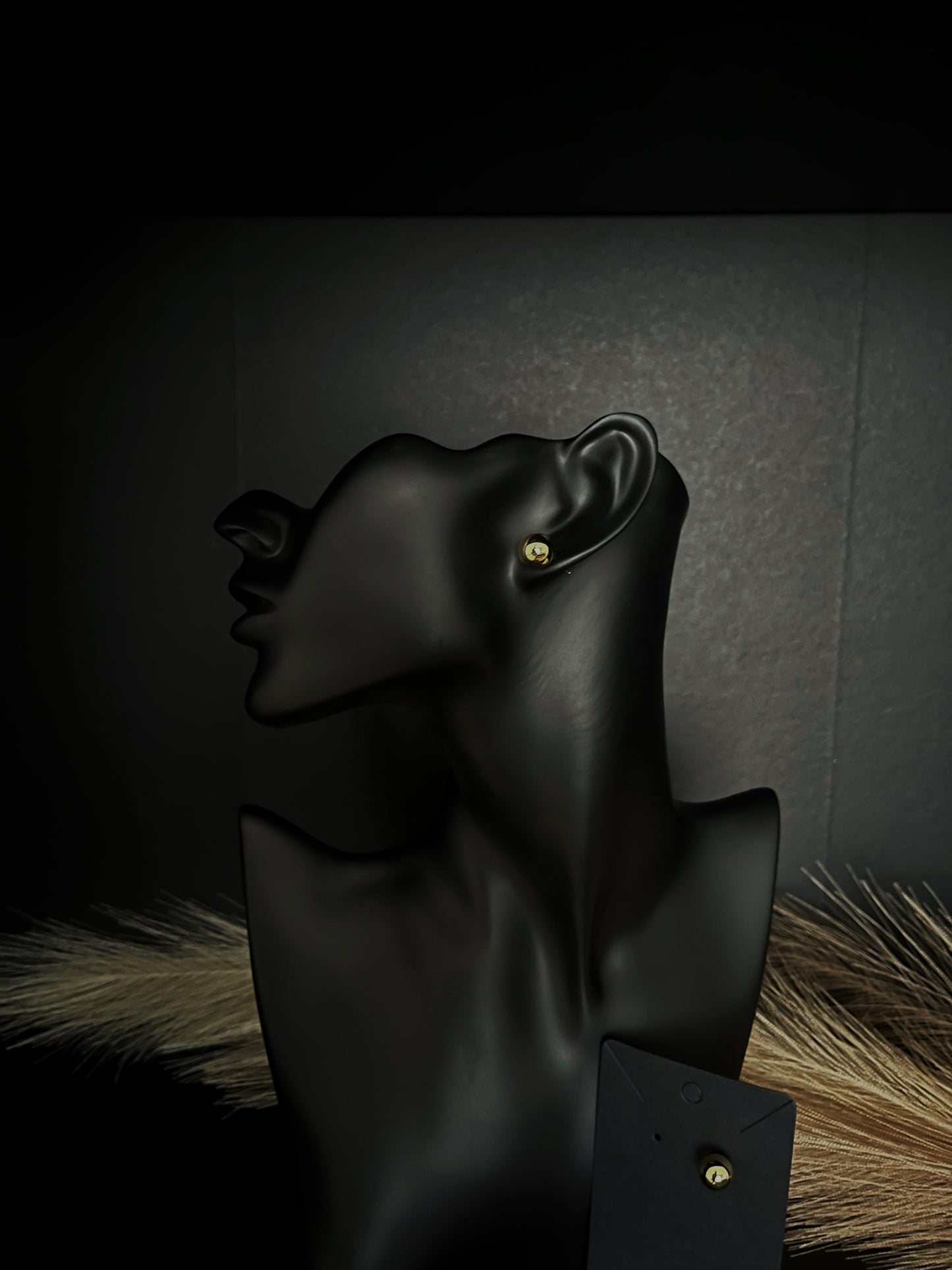 Stud Earrings - Gold