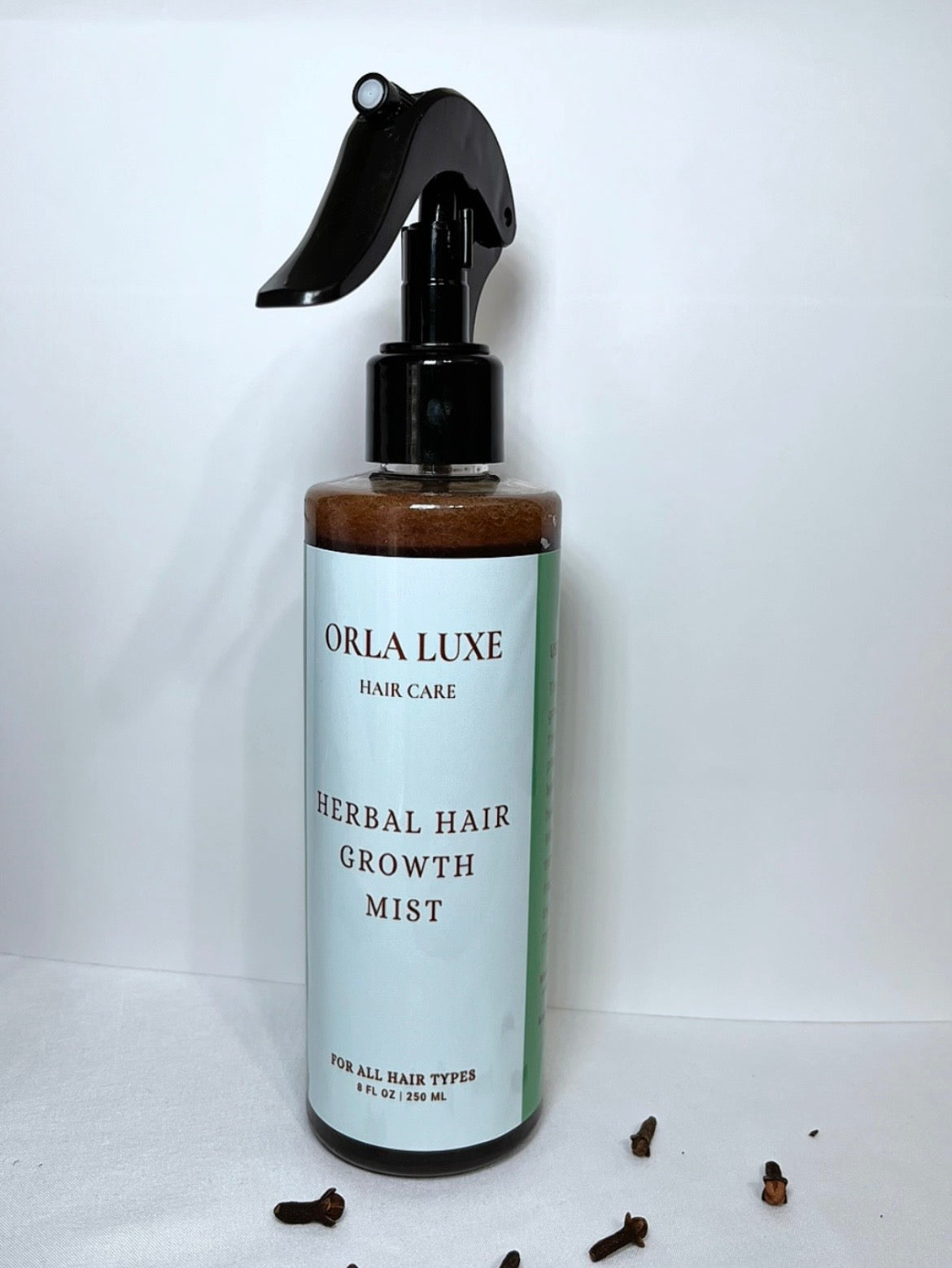 Herbal Hair Growth Support Mist - Cloves, Fenugreek & Rosemary - All Hair Types - 8oz