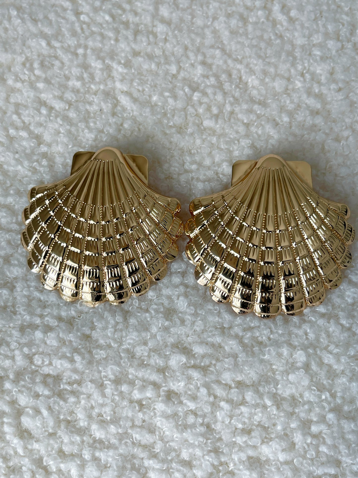 Seashell Statement Earrings